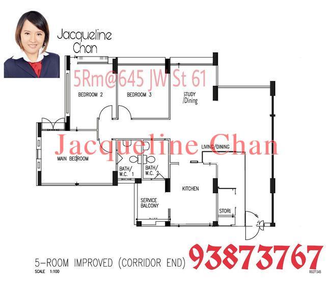 Blk 645 Jurong West Street 61 (Jurong West), HDB 5 Rooms #142166092